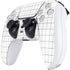 White Grid PS5 Controller Skin